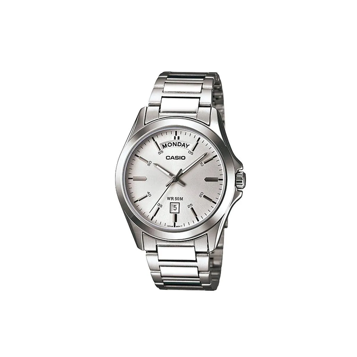 Classic Silver Watch - MTP1370D-7A1