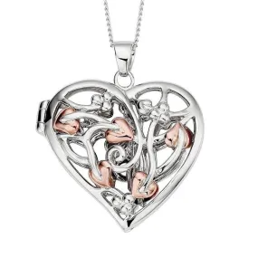Clogau Fairy Sterling Silver Heart Locket D