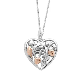 Clogau Royal Oak Sterling Silver Heart Locket