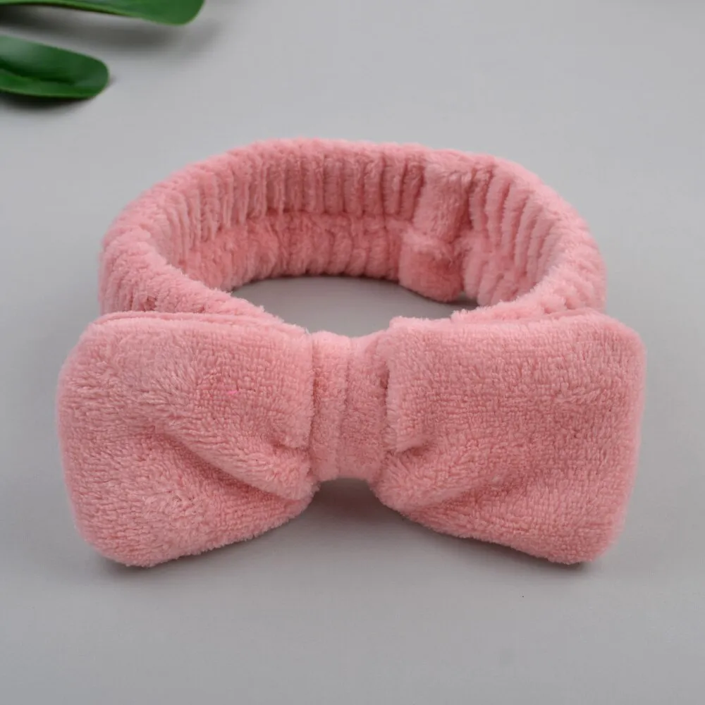 Coral Fleece Soft Headband Cross Top Kont Hairband