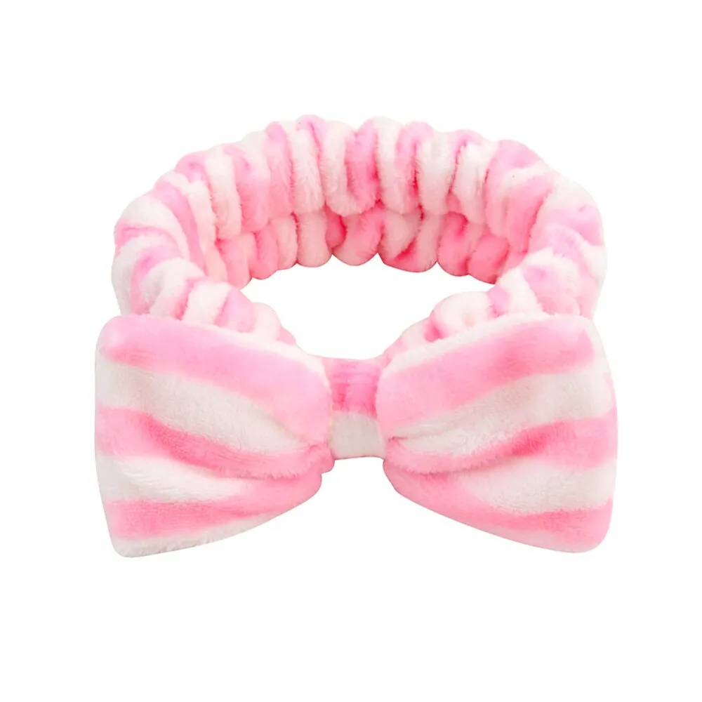 Coral Fleece Soft Headband Cross Top Kont Hairband