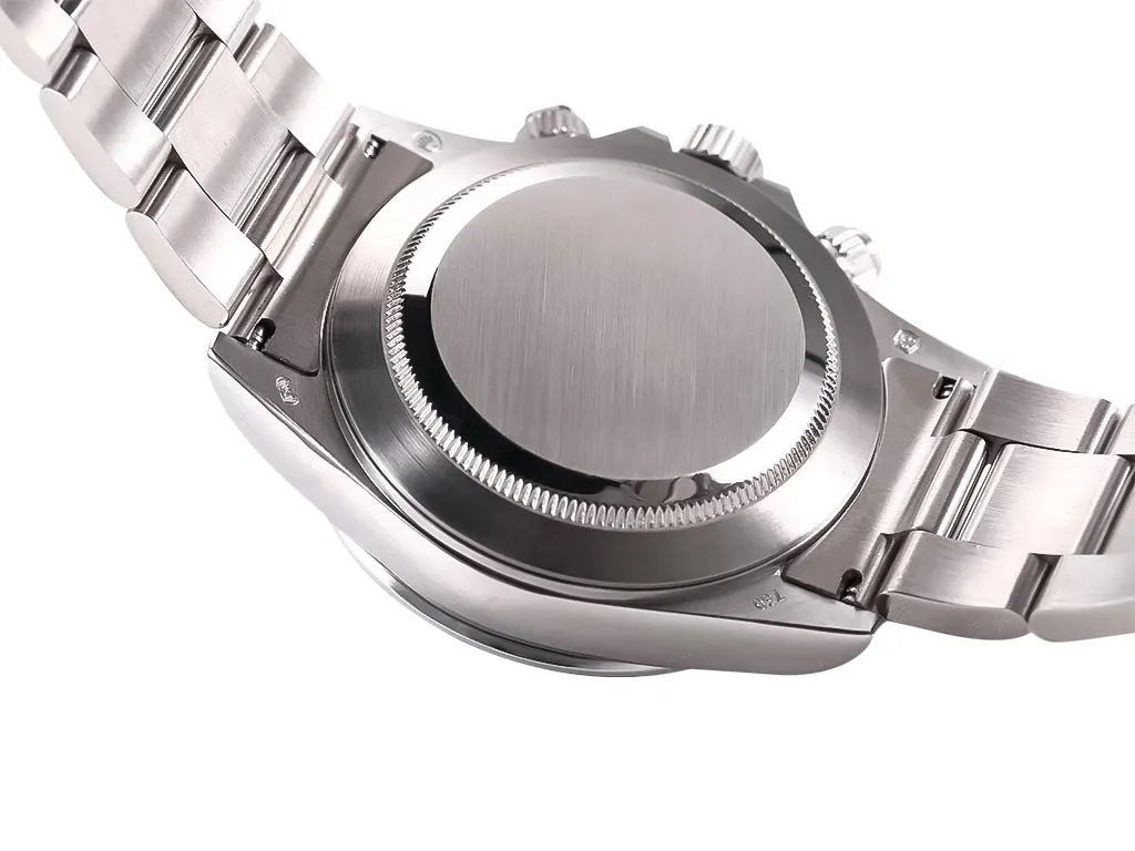 Cosmograph Daytona Stainless Steel 'Rainbow' with Diamond Bezel