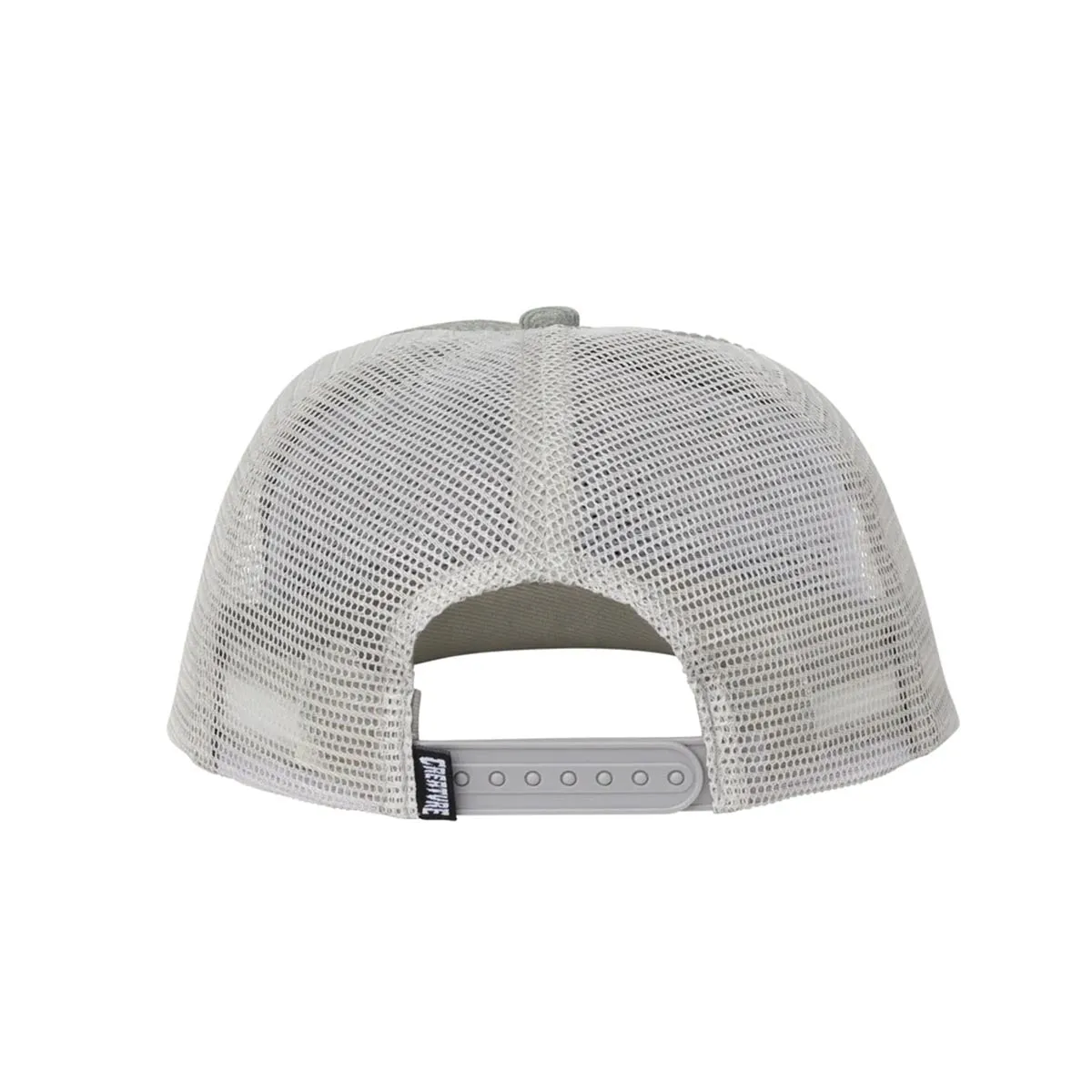 Creature - Bonehead Flame Mesh Trucker Grey