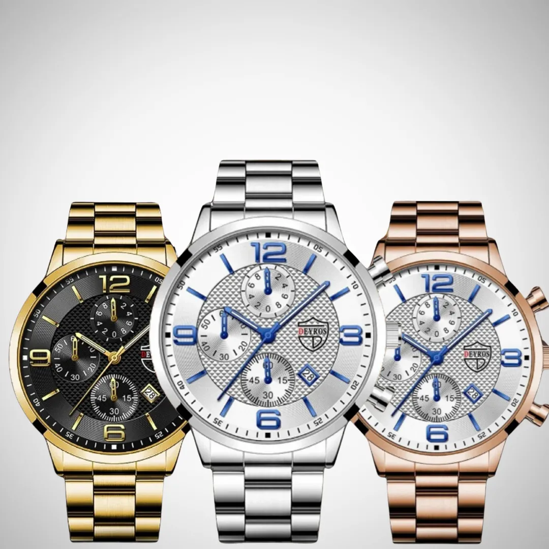 Cristian Executive Stainless Steel Wrist Watch