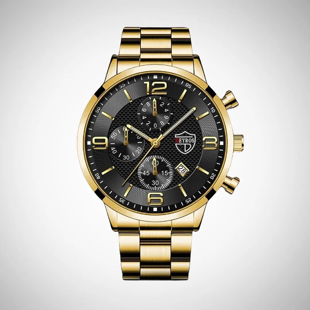 Cristian Executive Stainless Steel Wrist Watch
