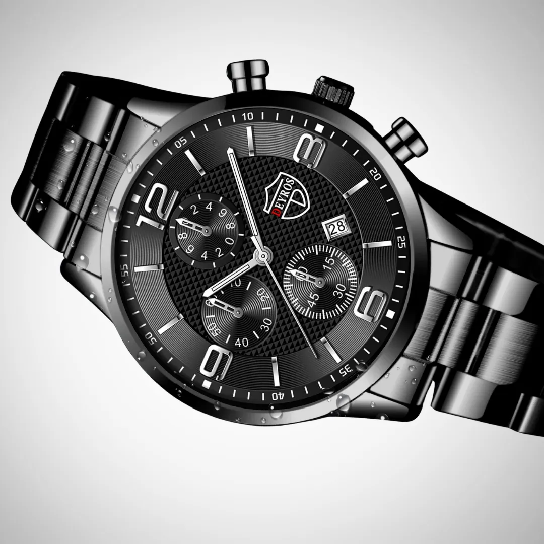 Cristian Executive Stainless Steel Wrist Watch