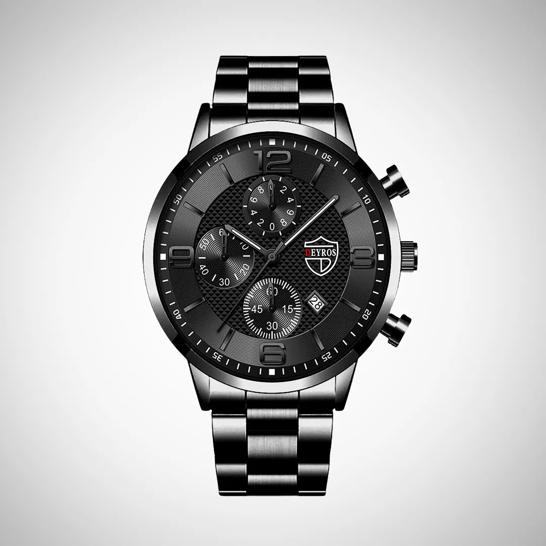 Cristian Executive Stainless Steel Wrist Watch
