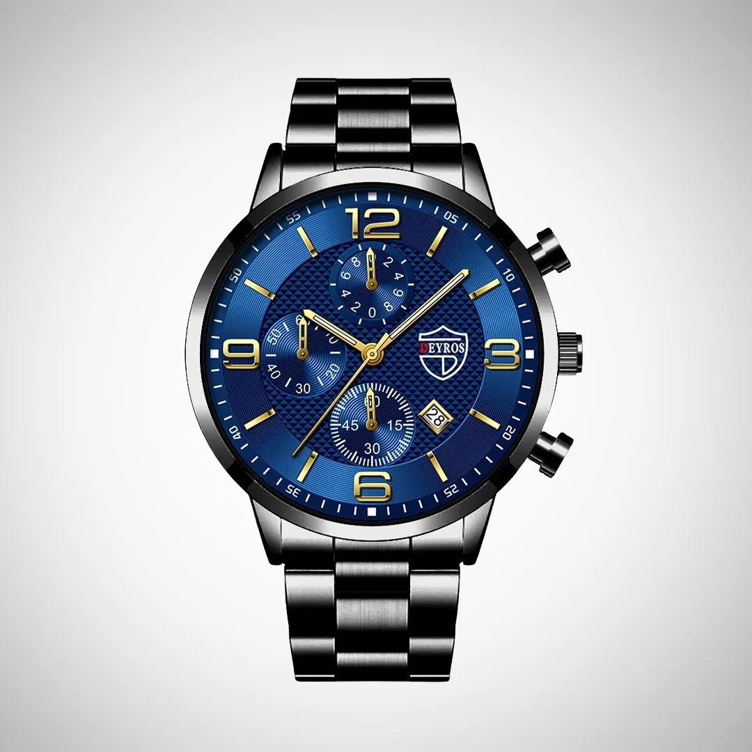 Cristian Executive Stainless Steel Wrist Watch