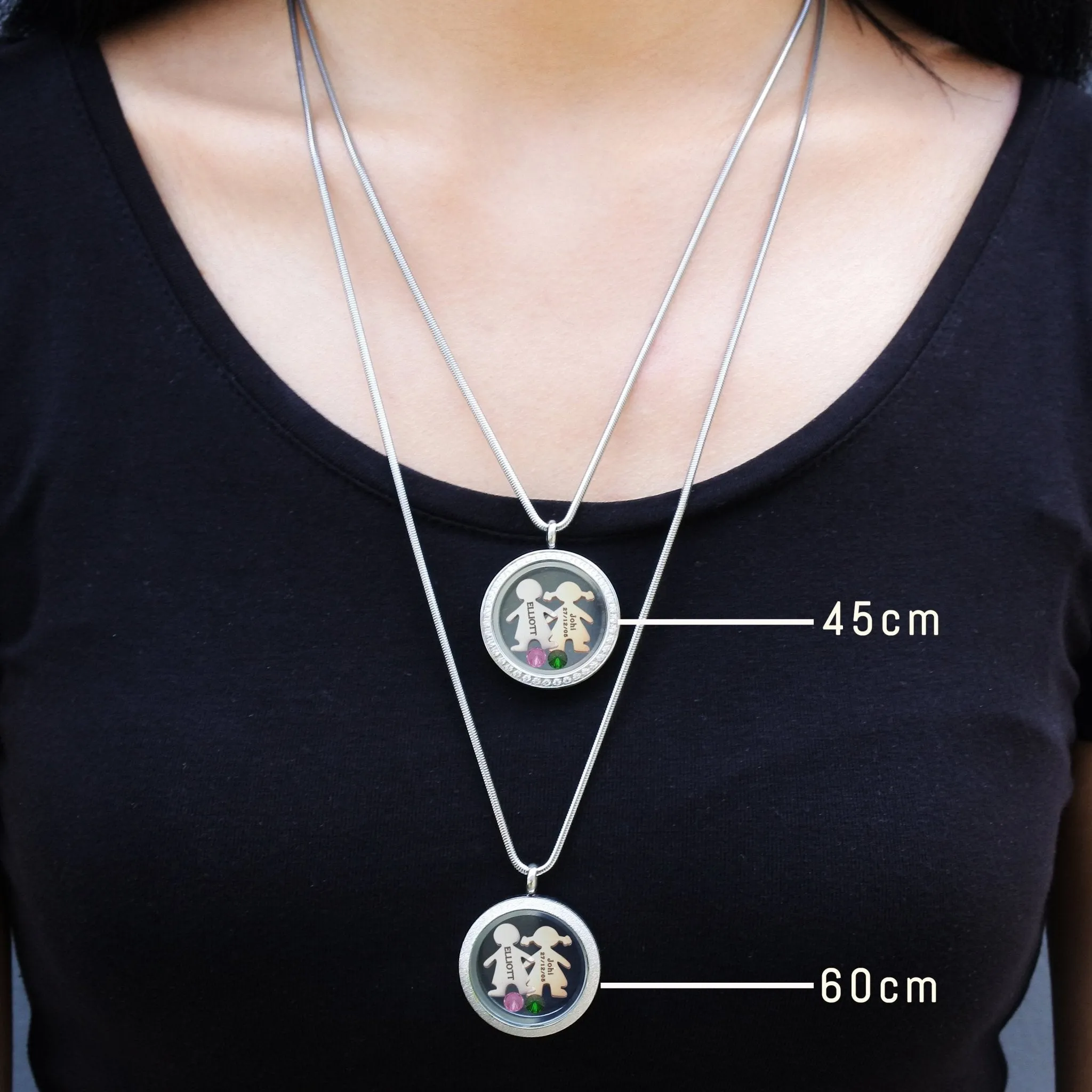 Cross Charm Birthstone for Dream Locket