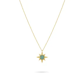 Cubic Zirconia North Star Necklace