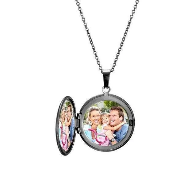 Customized Photo Locket Necklace