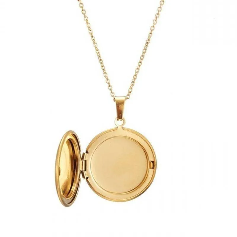Customized Photo Locket Necklace