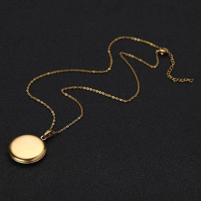 Customized Photo Locket Necklace