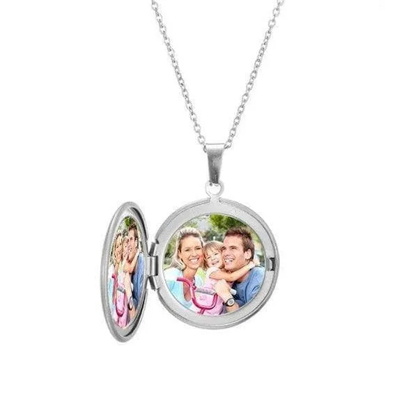Customized Photo Locket Necklace