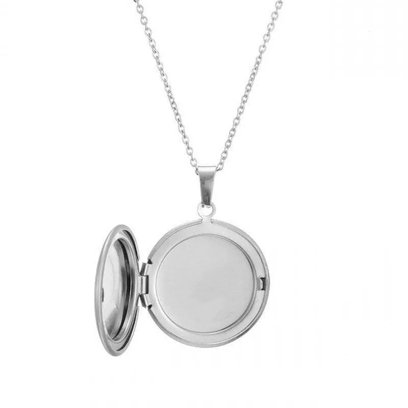 Customized Photo Locket Necklace