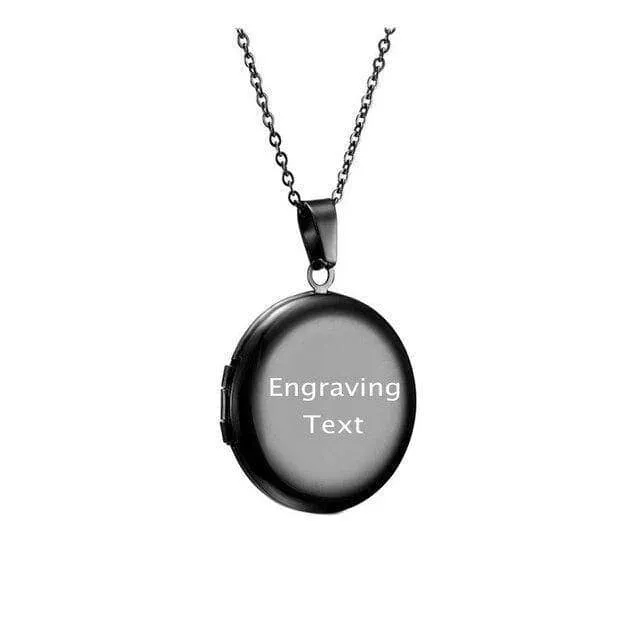 Customized Photo Locket Necklace
