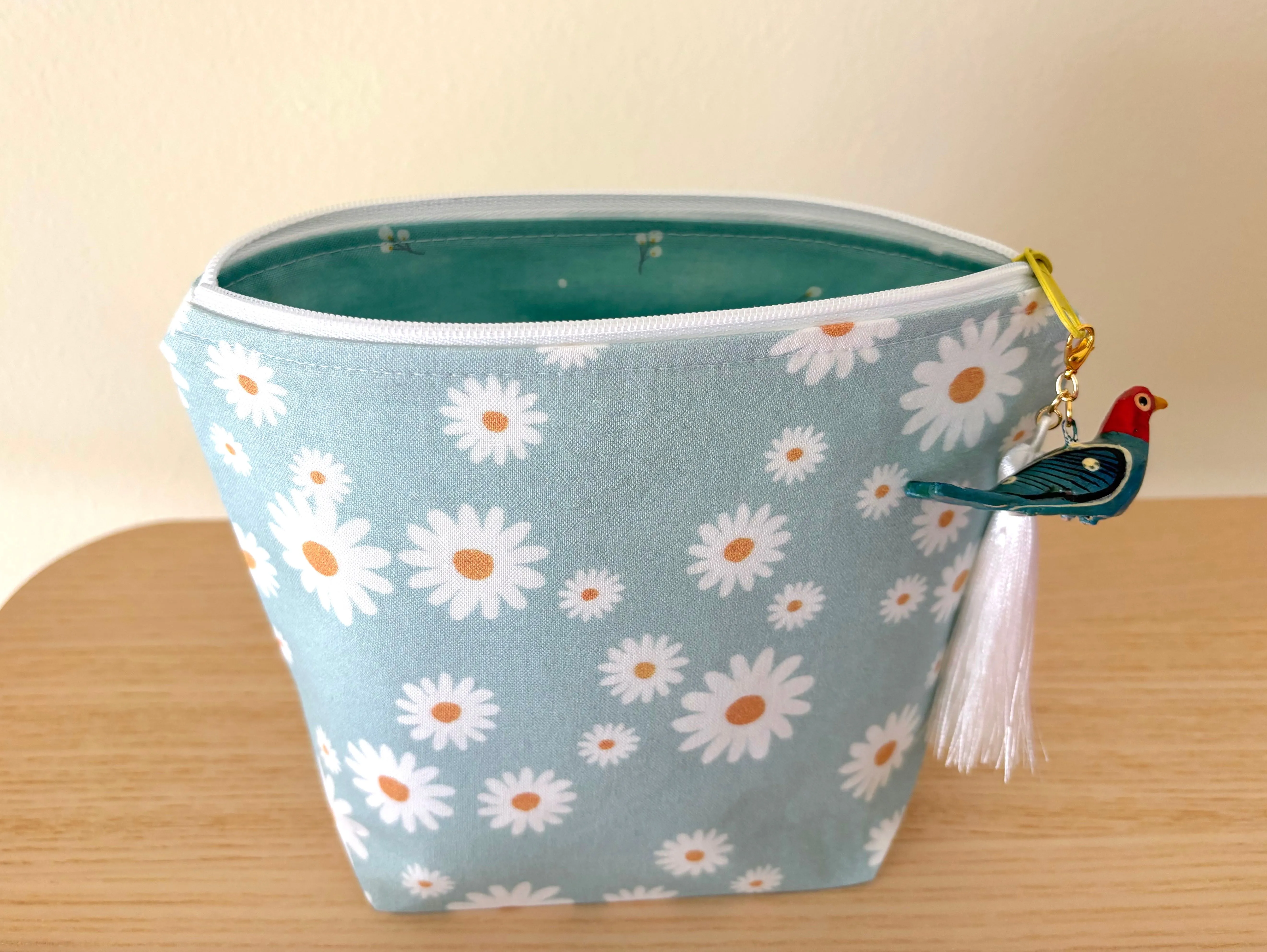 Daisy Makeup Bag Daisies Cosmetic Bag