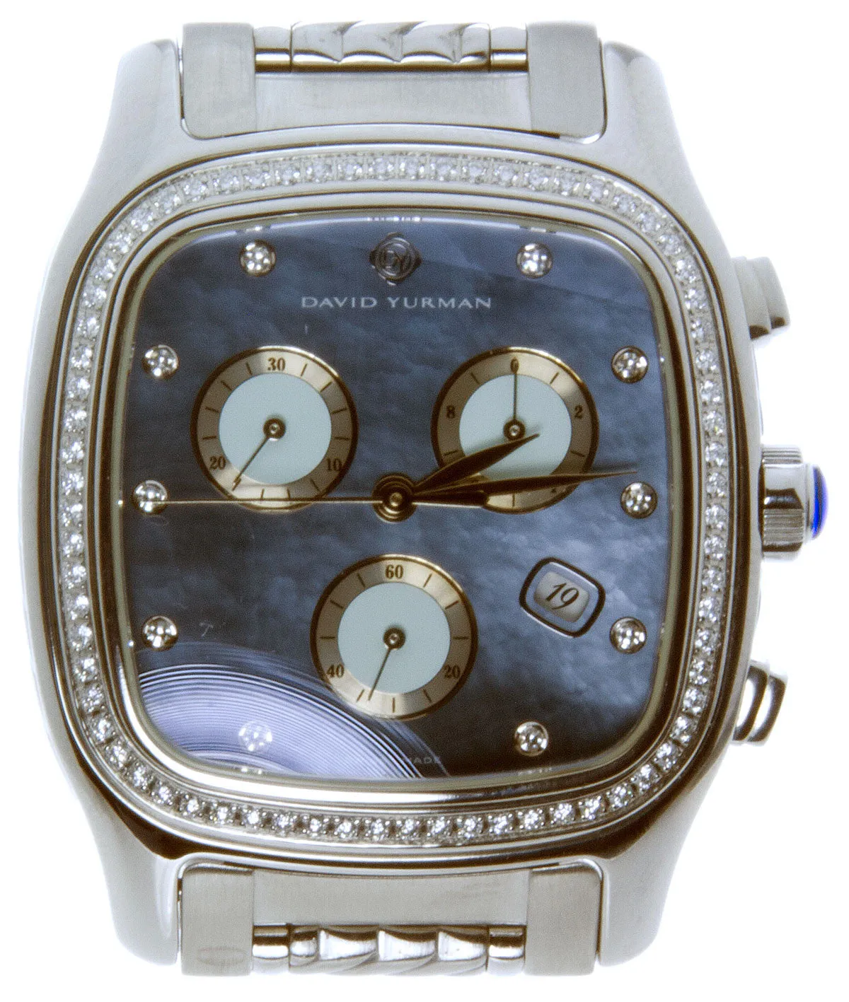 David Yurman Thoroughbred  Diamond Chronograph