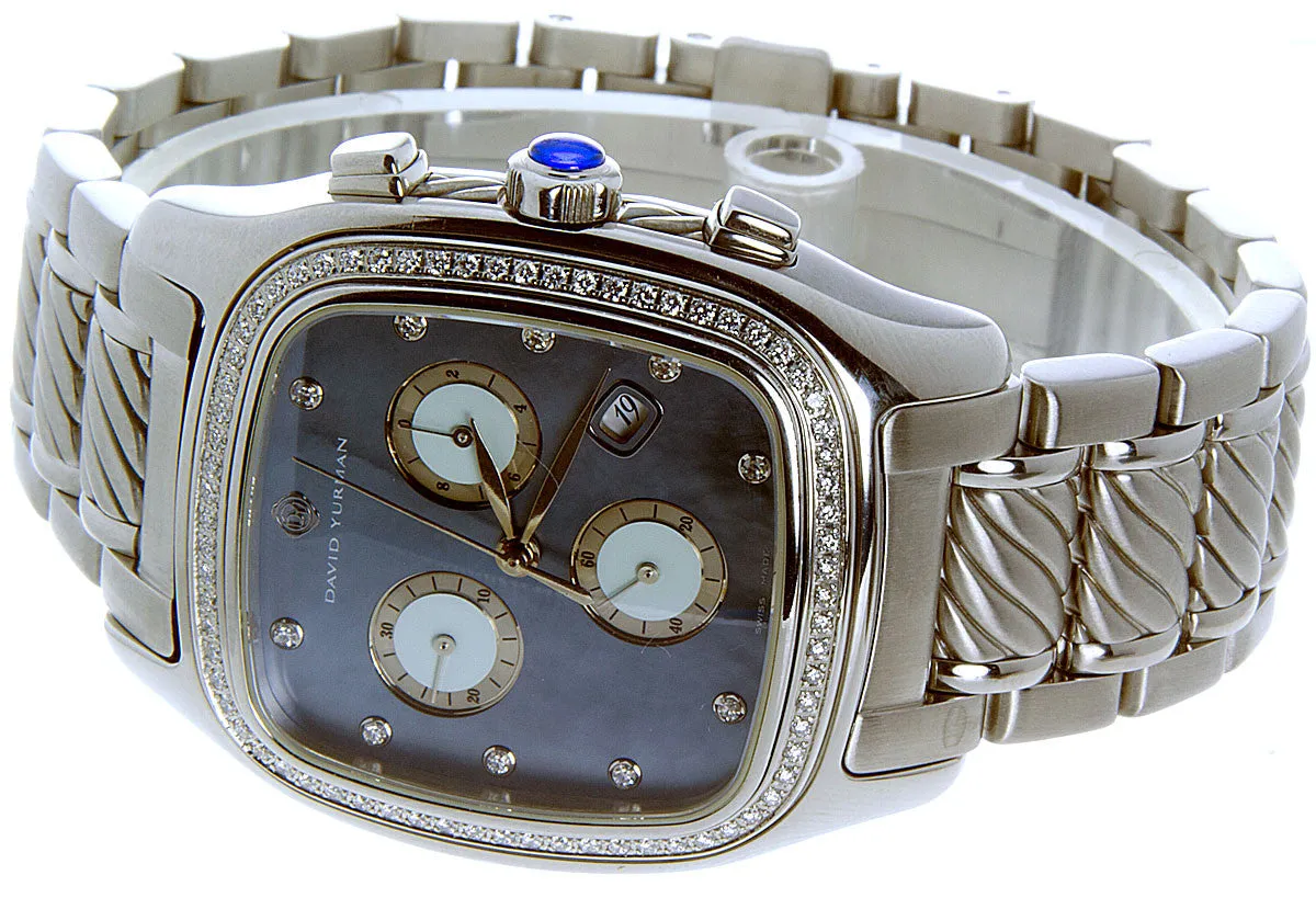 David Yurman Thoroughbred  Diamond Chronograph