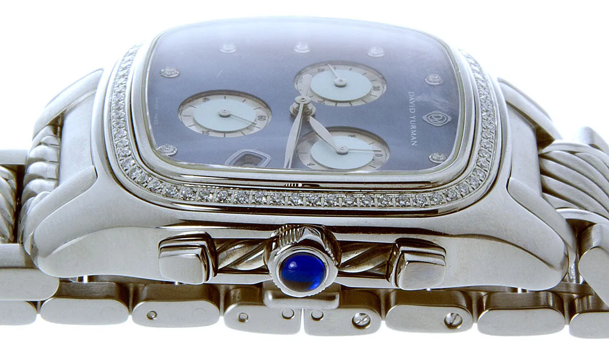 David Yurman Thoroughbred  Diamond Chronograph