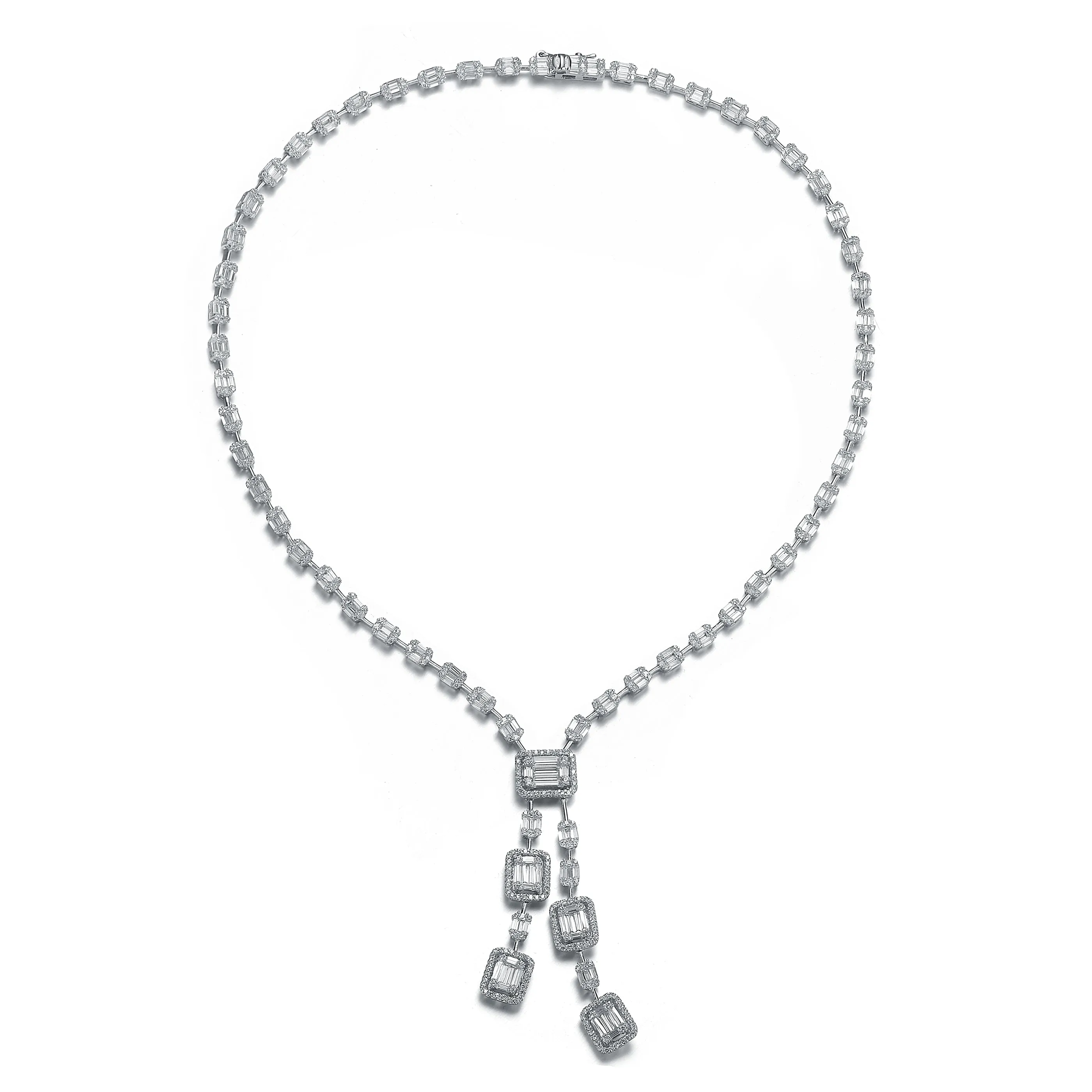 Déco Tie Drop Necklace