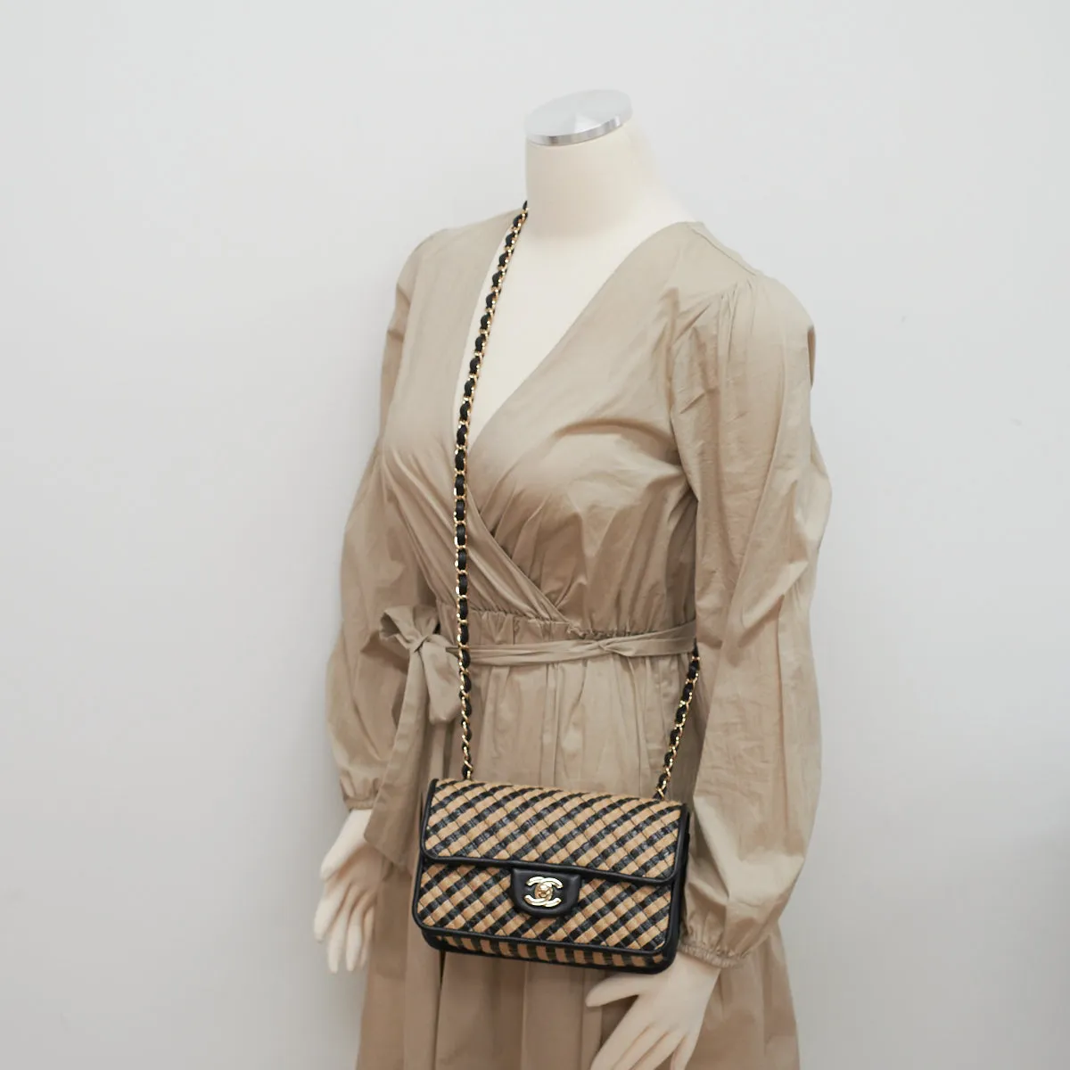 Deal of the Week - Chanel Raffia Rectangular Mini Flap