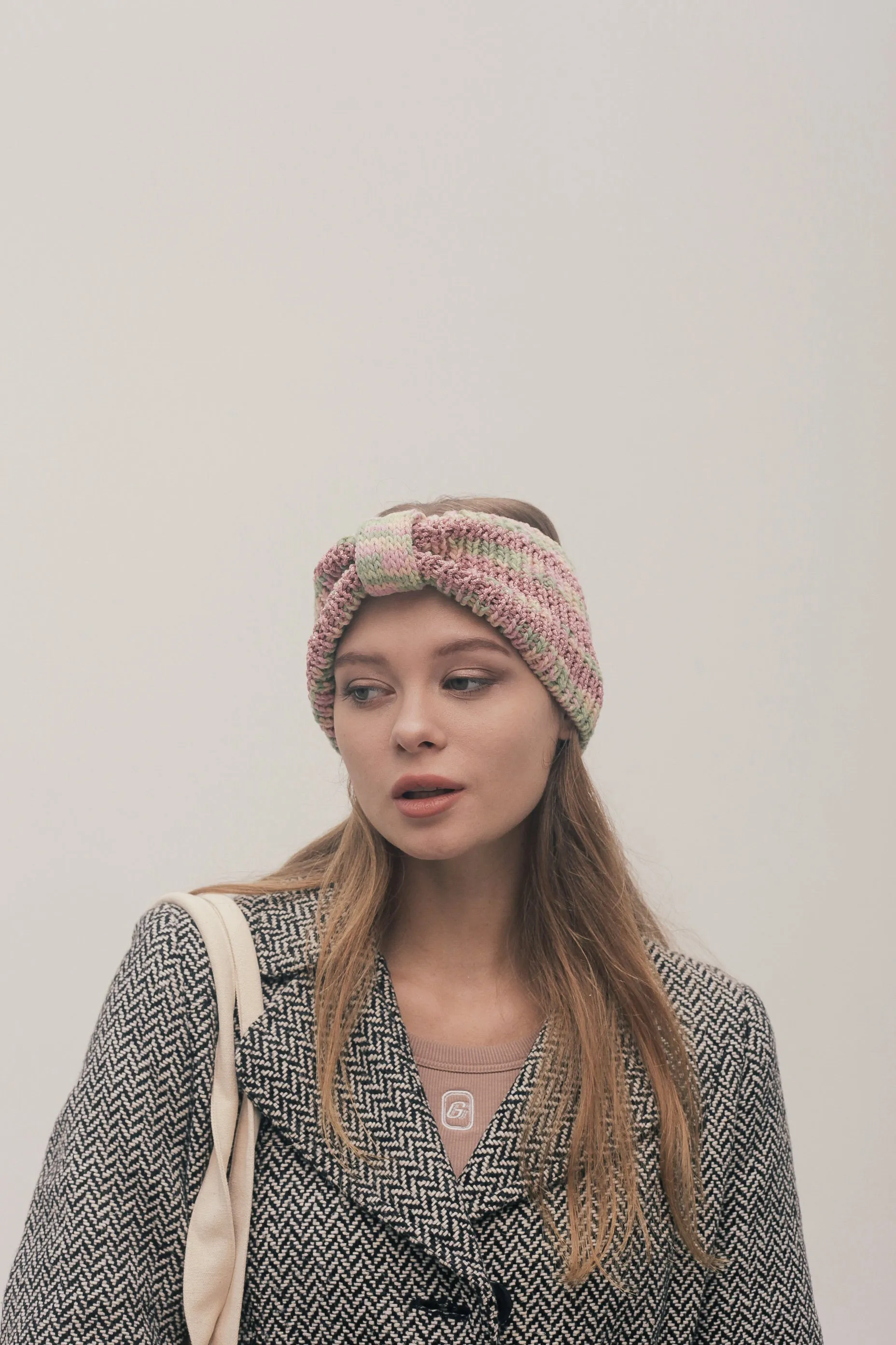 Debbie handwoven wool headband