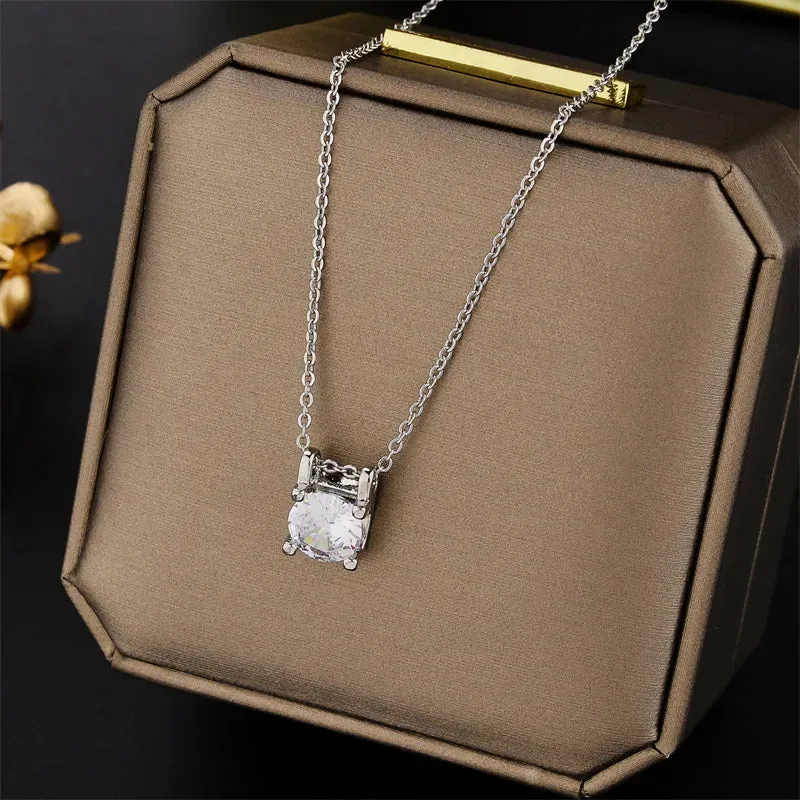 Delaney Cubic Zircon Necklace