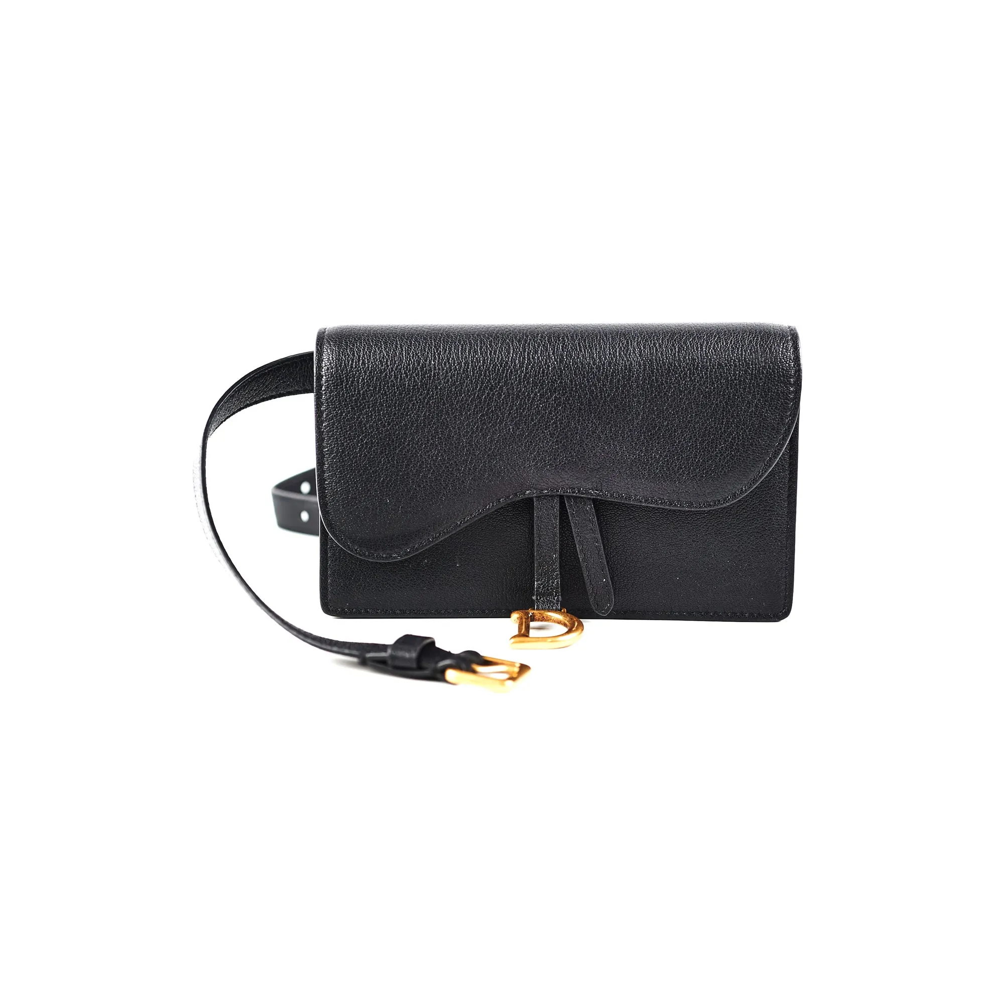 Dior Saddle Pouch Black