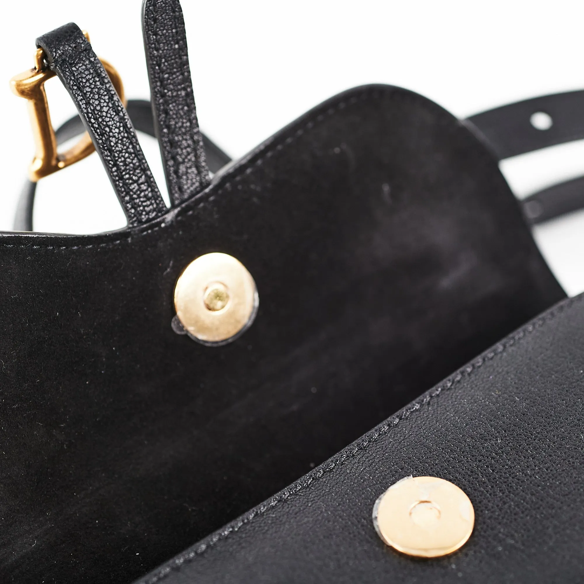 Dior Saddle Pouch Black
