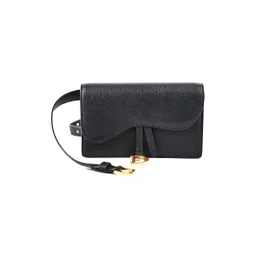 Dior Saddle Pouch Black