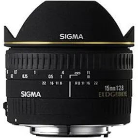 (Discontinued)Sigma 15mm f/2.8 EX DG Diagonal Fisheye Lens for Canon EF