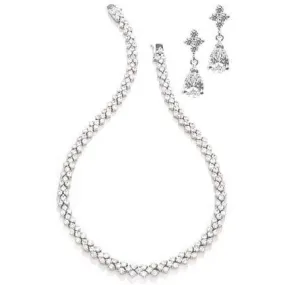 Dominique Necklace and Earring Set