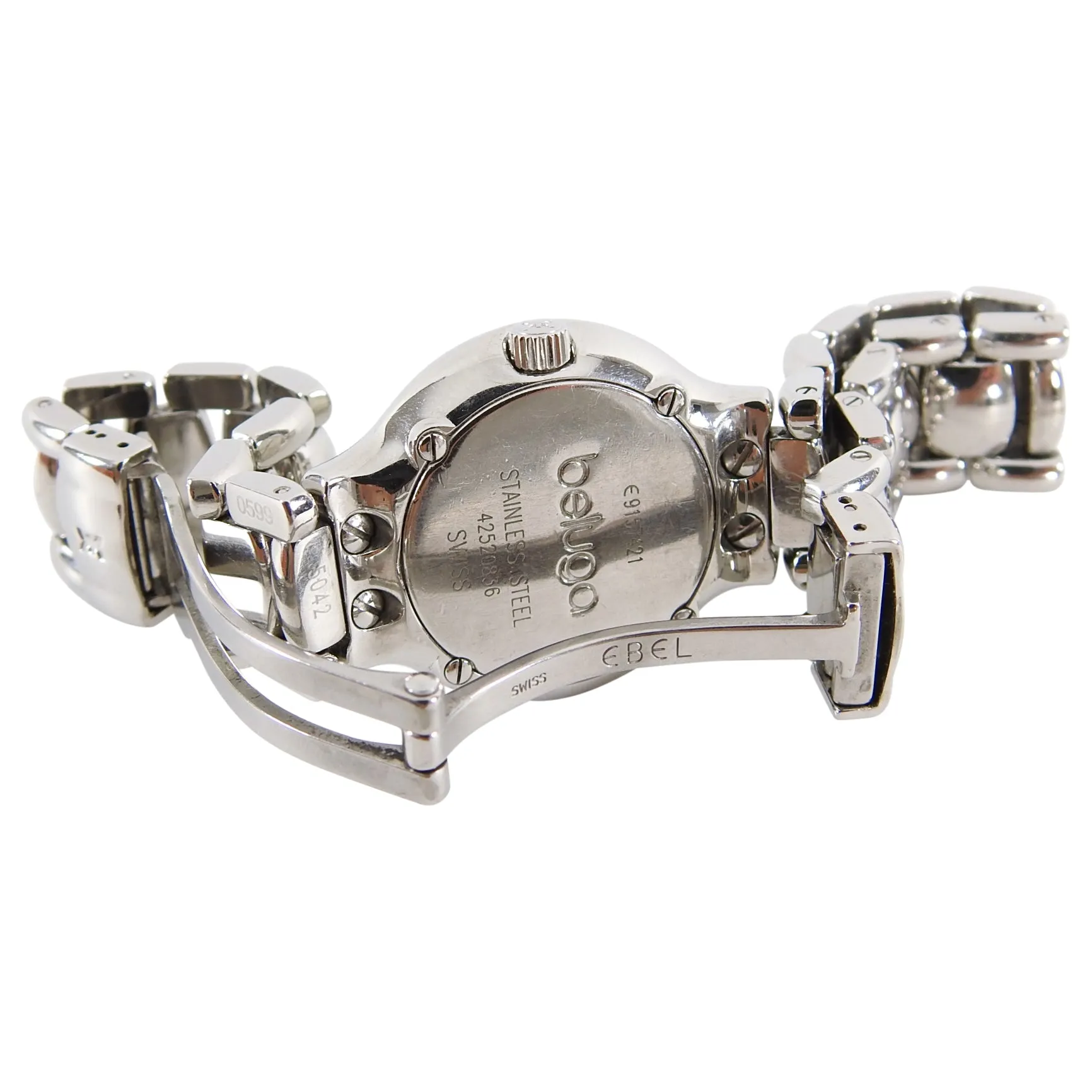 Ebel Ladies Stainless Steel Beluga 27mm Watch