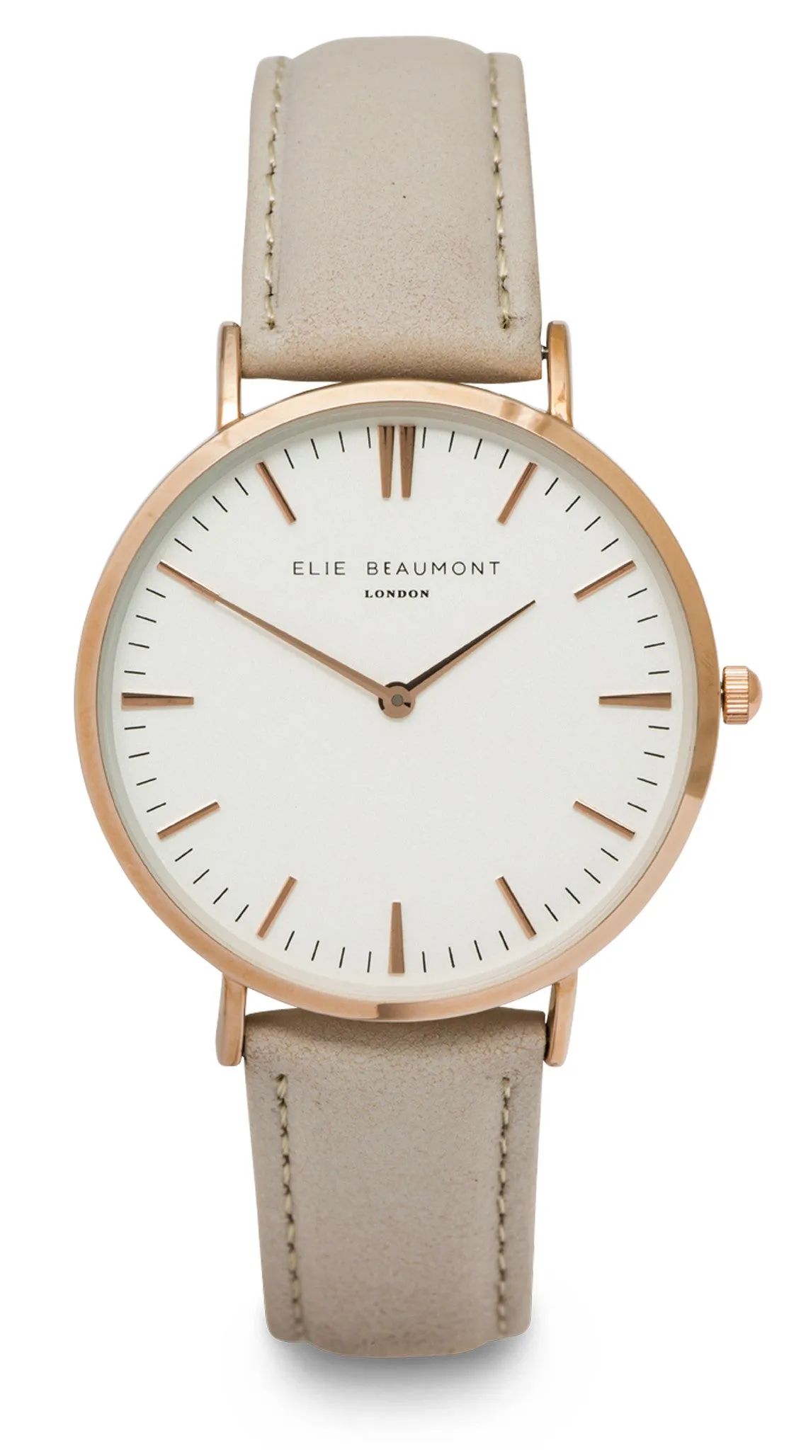 Elie Beaumont Oxford Large Ladies Watch - Black on Black