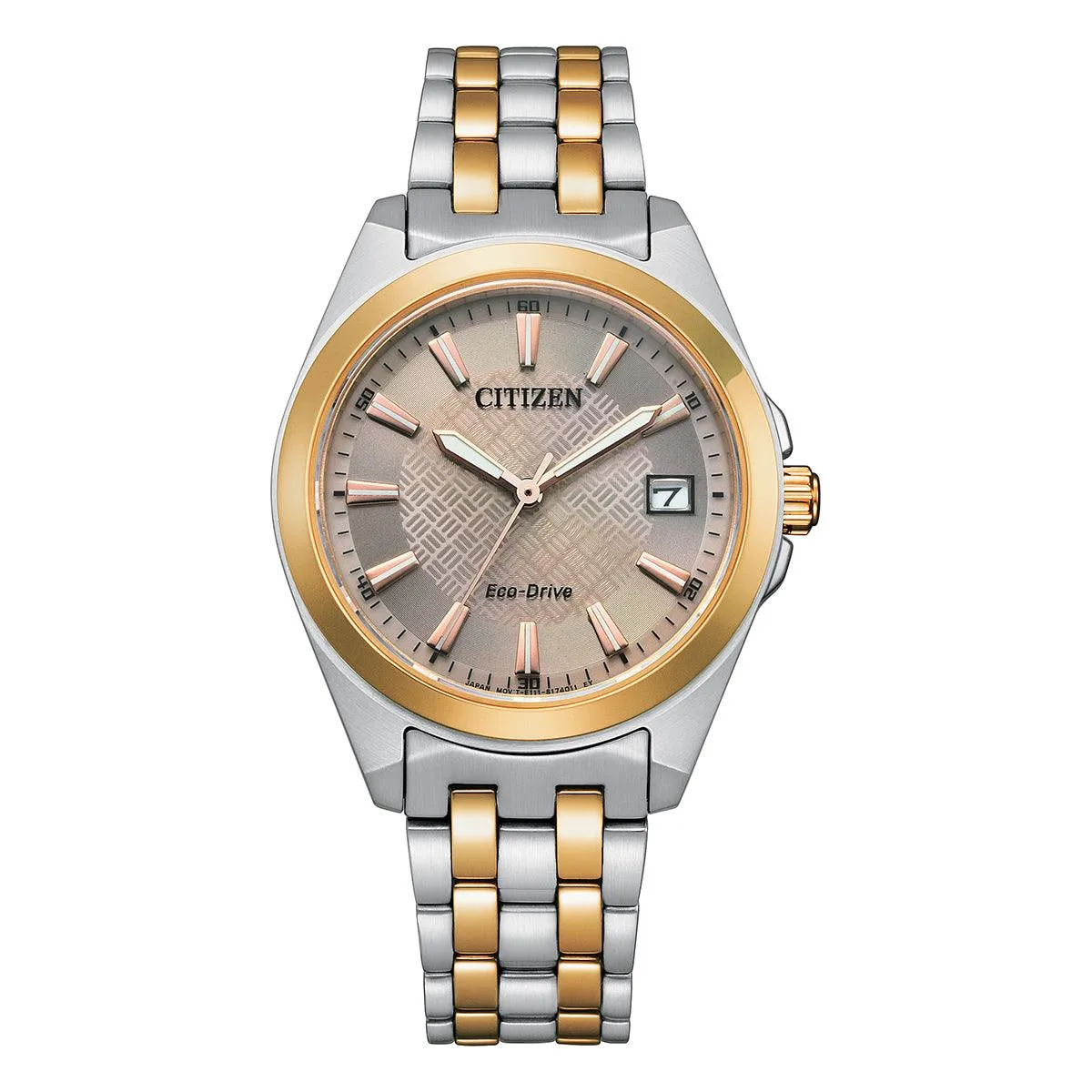 EO1226-59X - Ladies Two Tone Eco-Drive Watch