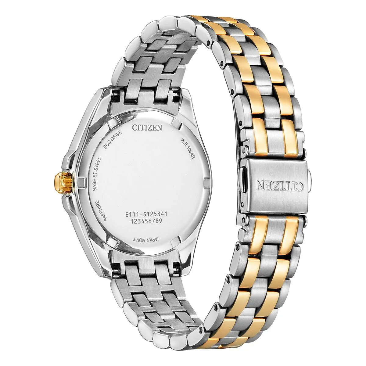 EO1226-59X - Ladies Two Tone Eco-Drive Watch