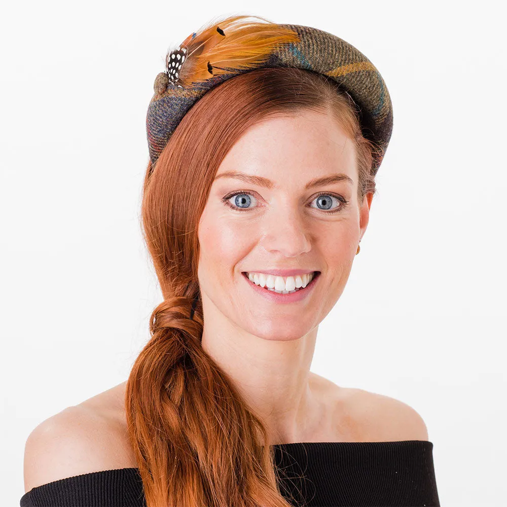 Failsworth Hats British Wool Sandown Headband - Olive-Multi