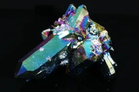 Flame Aura Quartz Crystal 1.83" x 1.64" x 0.87"