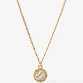Fleur-de-Lis Solitaire Necklace Julie Vos