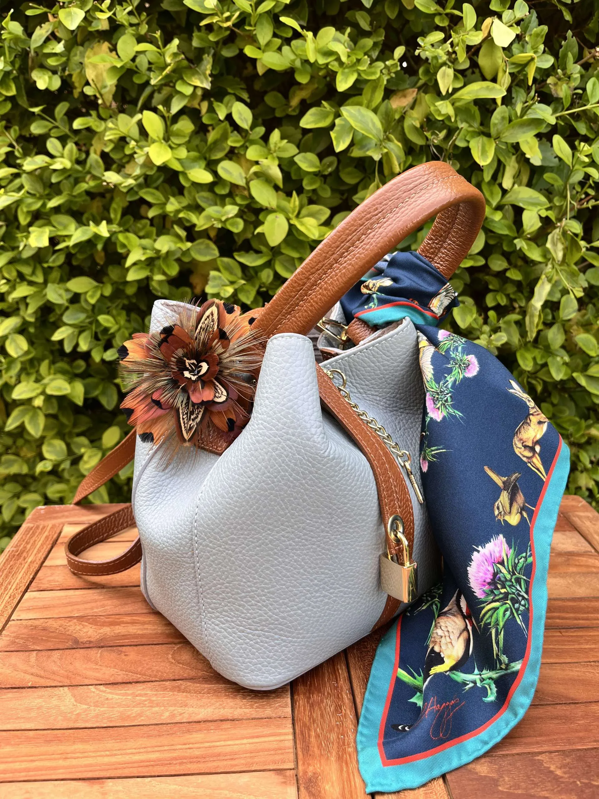 Flower Bag Tassel