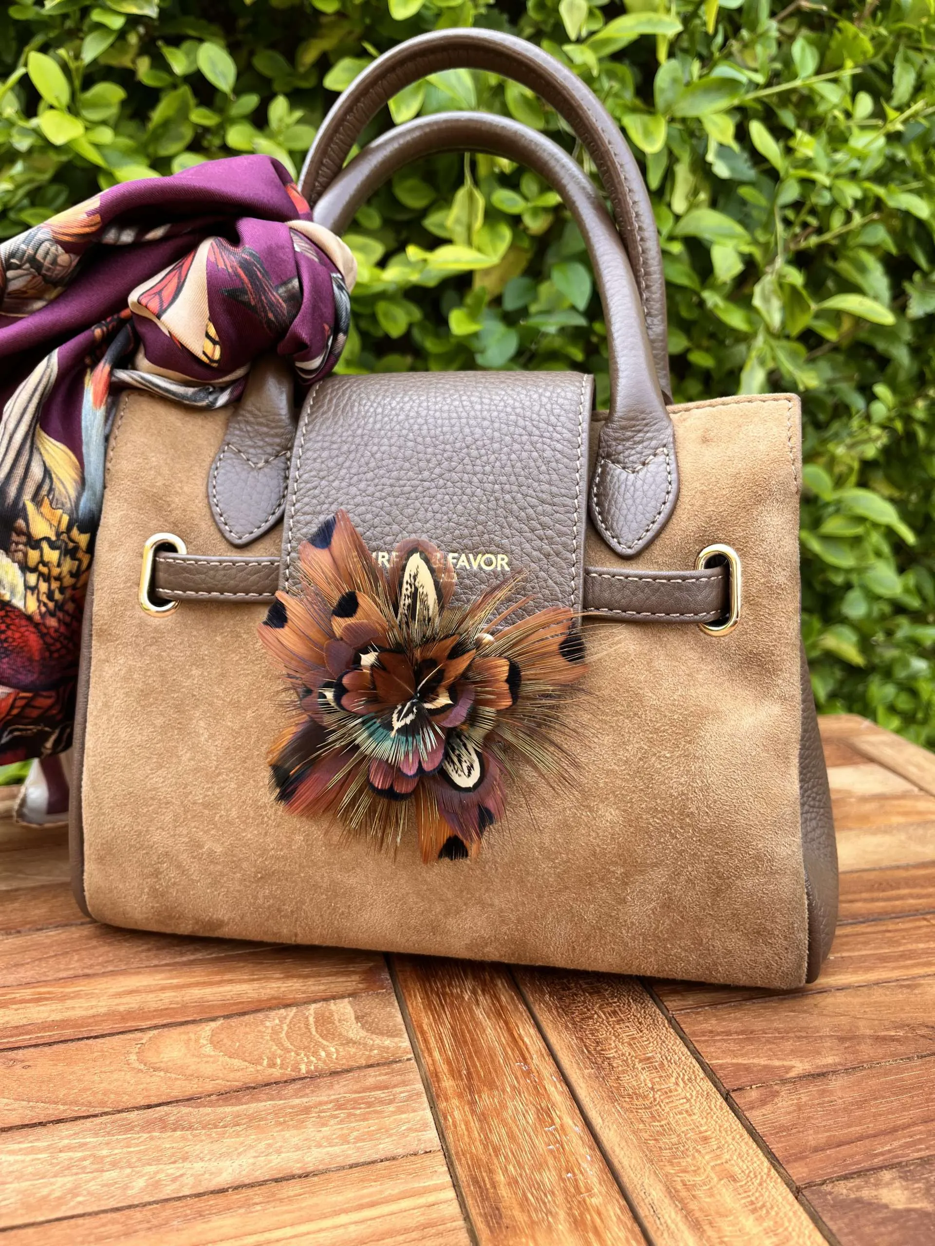 Flower Bag Tassel