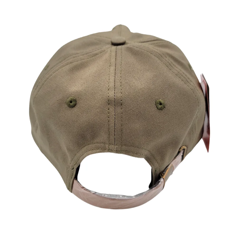 Founder's Seal Hat - Olive Organic Canvas
