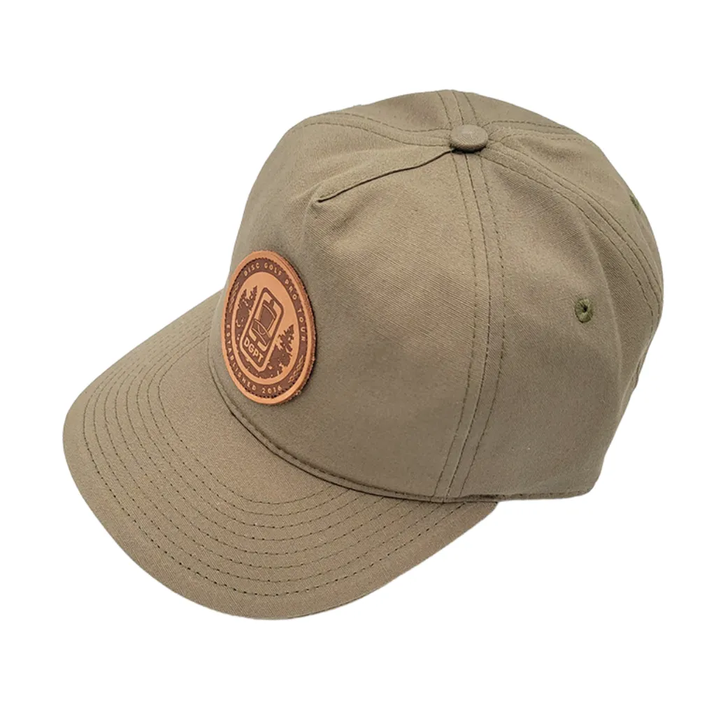 Founder's Seal Hat - Olive Organic Canvas
