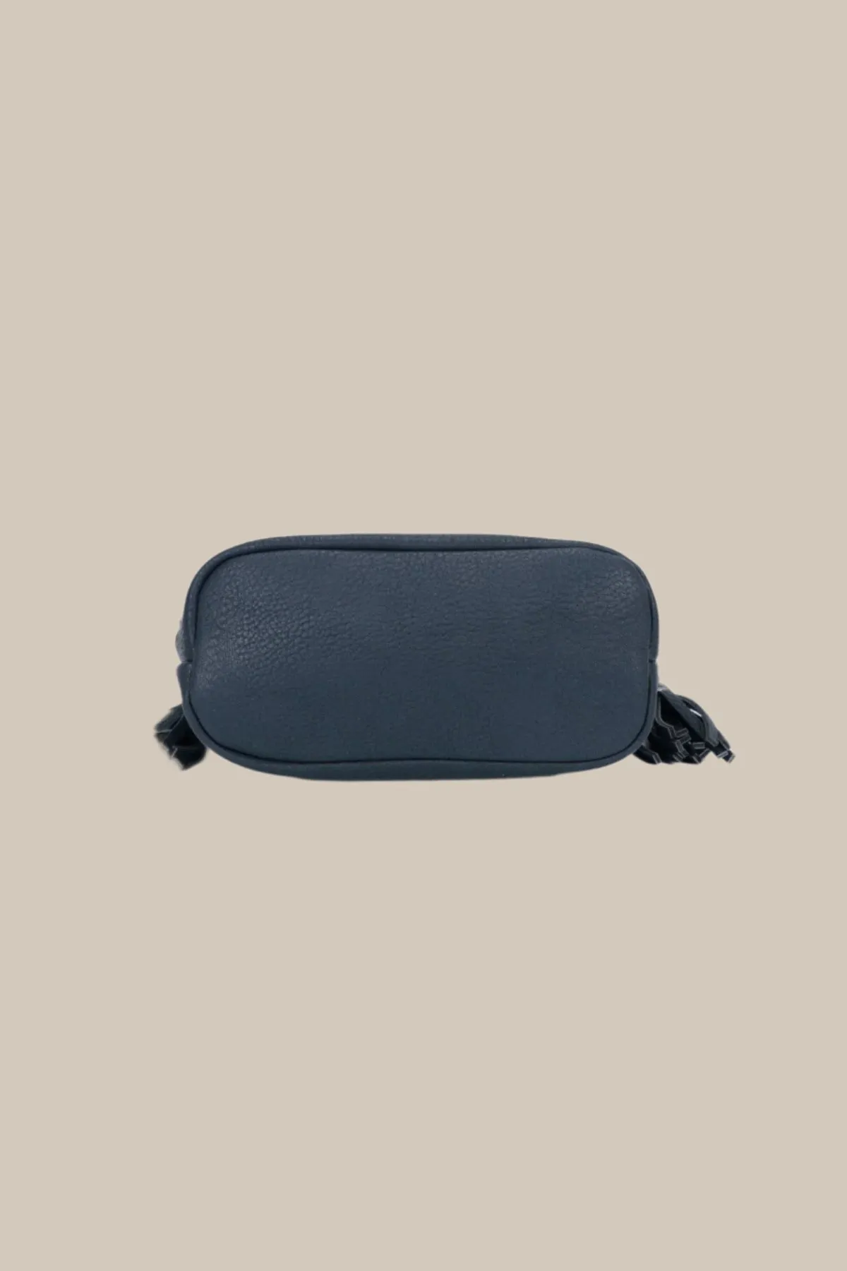 Fringe Tassel Crossbody Bag in Navy