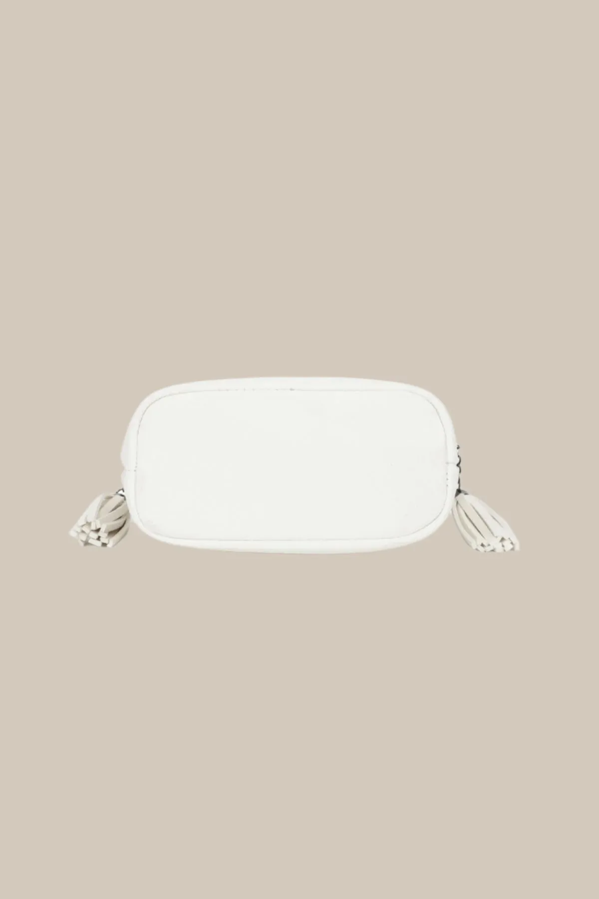 Fringe Tassel Crossbody Bag in White