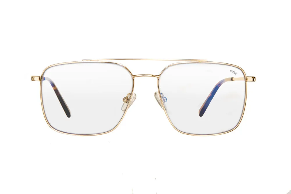Fuse Prescription Archer Sunglasses | Gold