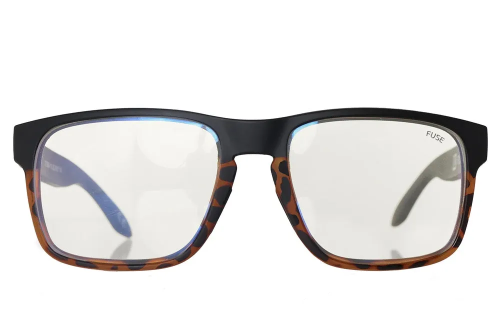 Fuse Prescription Egmont XL Sunglasses | Black Tortoise Fade