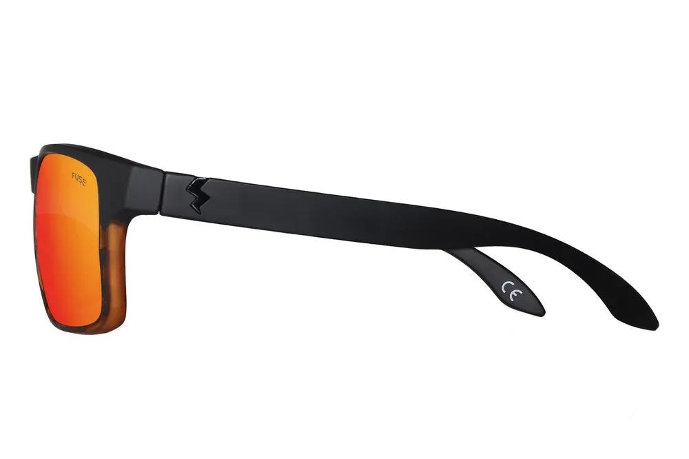 Fuse Prescription Egmont XL Sunglasses | Black Tortoise Fade