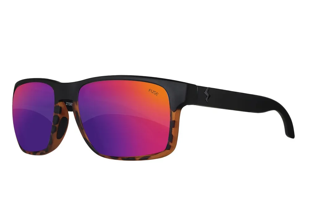 Fuse Prescription Egmont XL Sunglasses | Black Tortoise Fade
